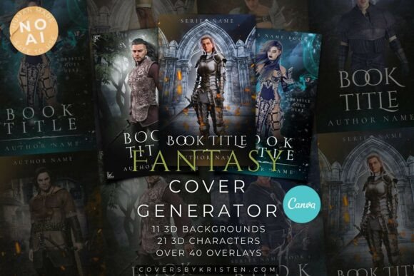 Download Fantasy Book Cover Generator Kit - Kit Collection