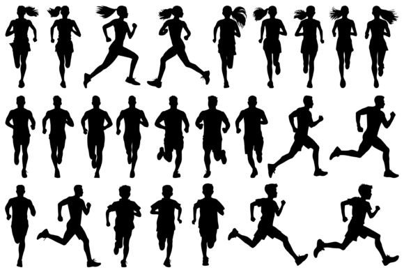 Download Running Silhouette SVG Vector - Running Collection