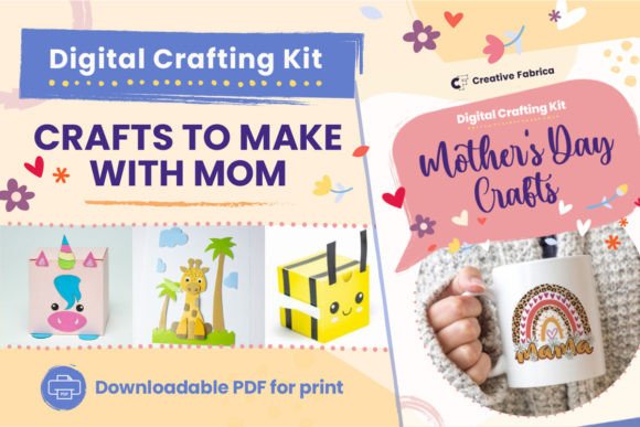 Download Mother's Day Digital Crafting Kit - Kit Collection