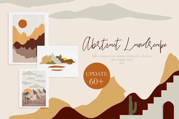 Download Abstract Landscape Creation Kit - Kit Collection
