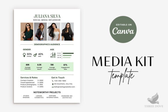 Download Royal Green Media Kit Template - Kit Collection