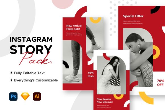 Download Instagram Story Fashion Template - Fashion template Collection