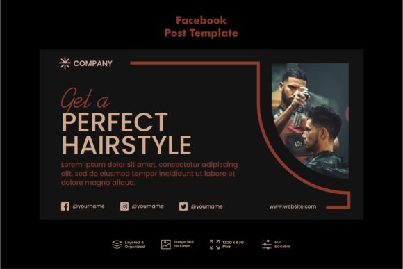 Download Babershop Social Media Kit Vol.2 - Kit Collection