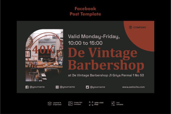 Download Babershop Social Media Kit Vol.4 - Kit Collection