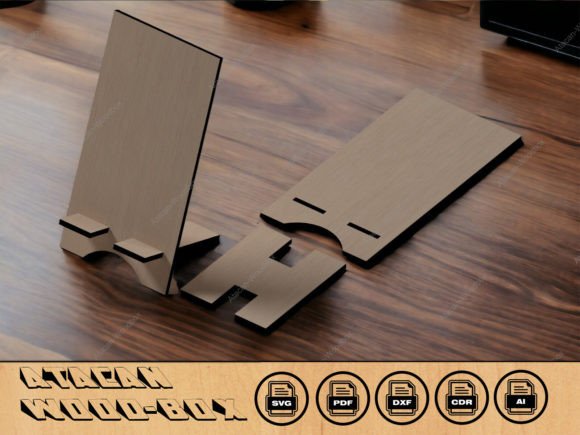 Download Phone Stand Laser Files Picture Holders - Phone Collection